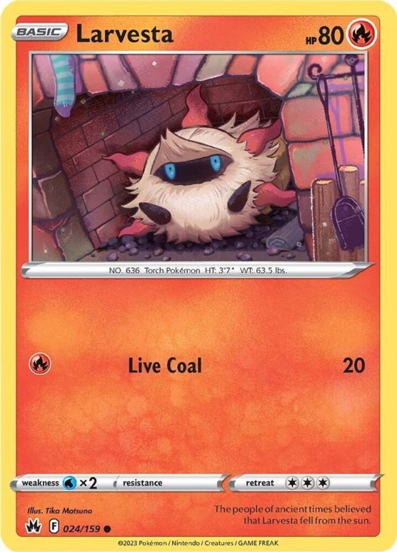 Larvesta - Reverse Holo