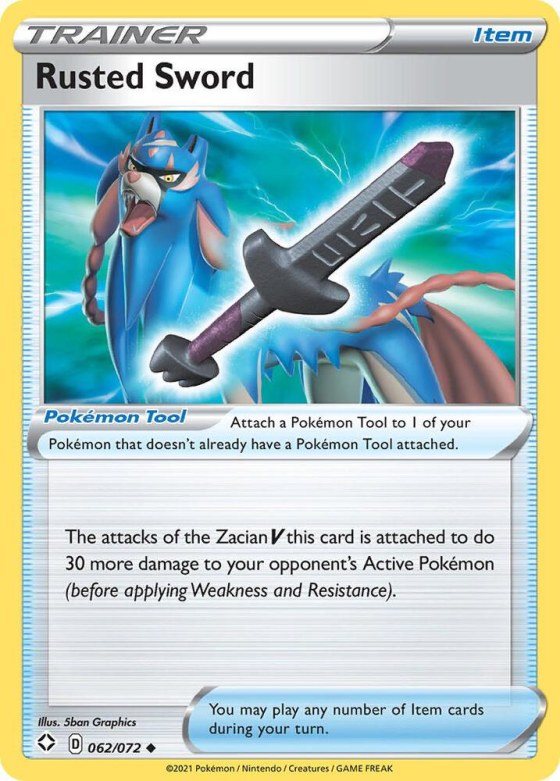 Rusted Sword - Reverse Holo