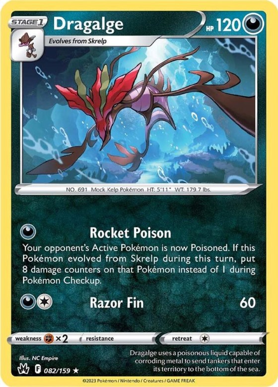 Dragalge - Reverse Holo