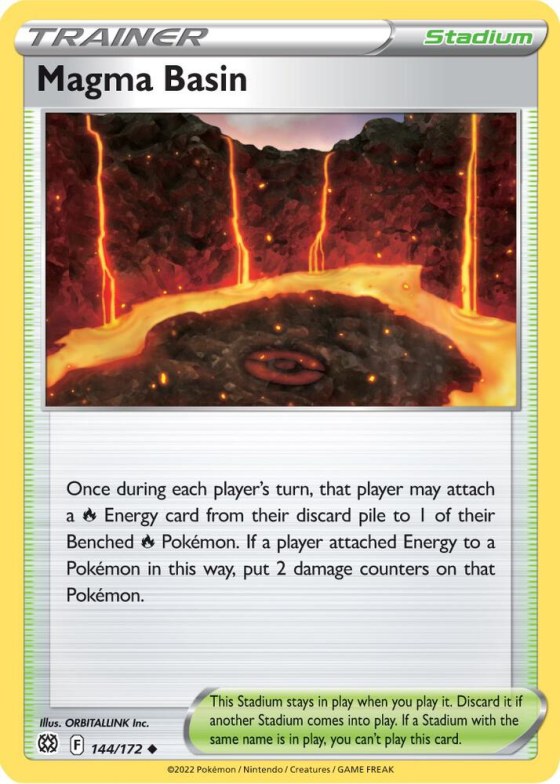 Magma Basin - Reverse Holo