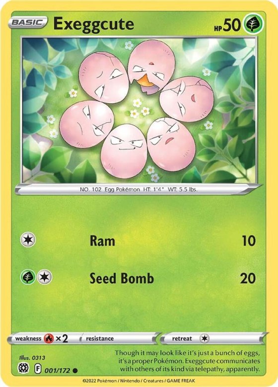 Exeggcute - Reverse Holo