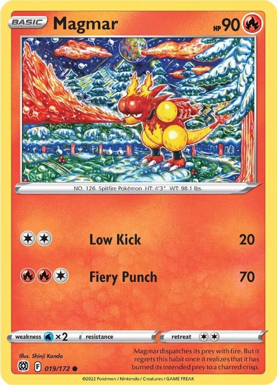 Magmar - Reverse Holo