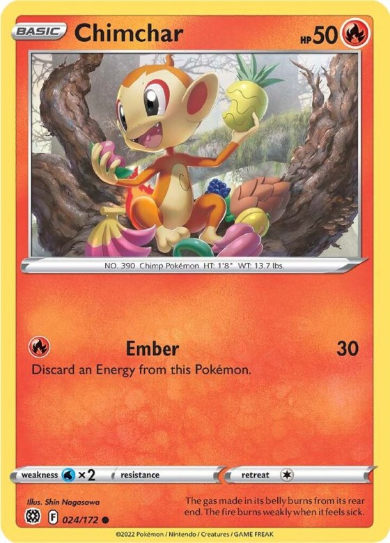 Chimchar - Reverse Holo