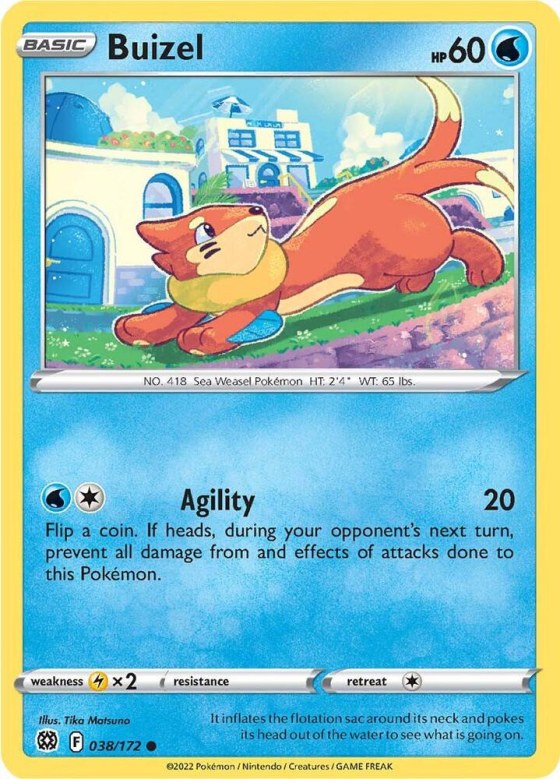 Buizel - Reverse Holo