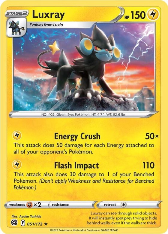 Luxray - Reverse Holo