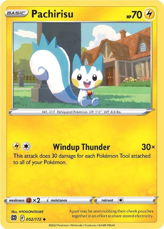 Pachirisu - Reverse Holo