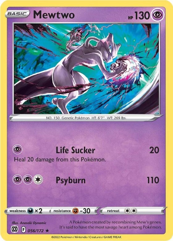 Mewtwo - Reverse Holo
