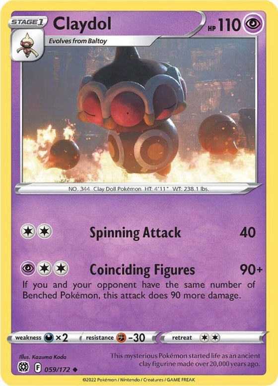 Claydol - Reverse Holo