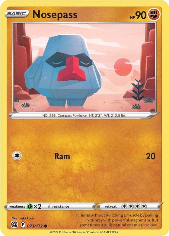 Nosepass - Reverse Holo