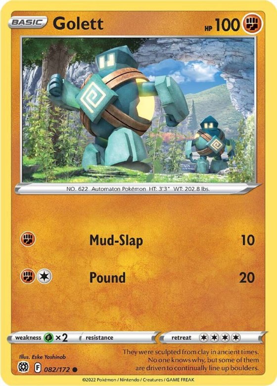 Golett - Reverse Holo