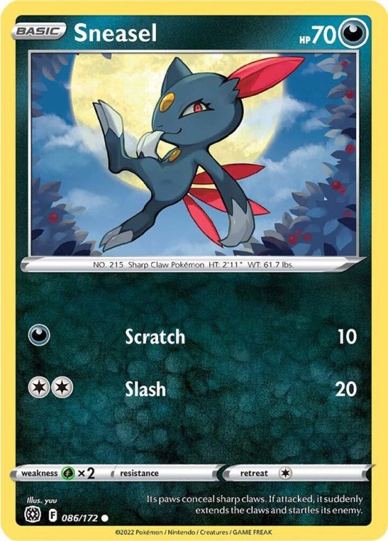 Sneasel - Reverse Holo