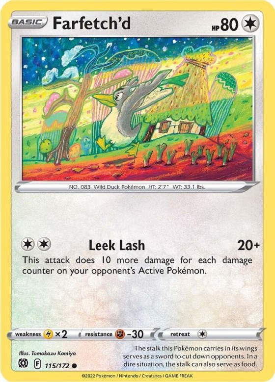 Farfetch'd - Reverse Holo