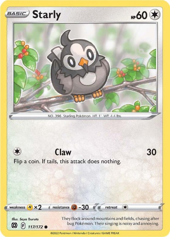 Starly - Reverse Holo