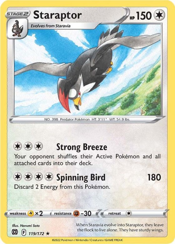 Staraptor - Reverse Holo