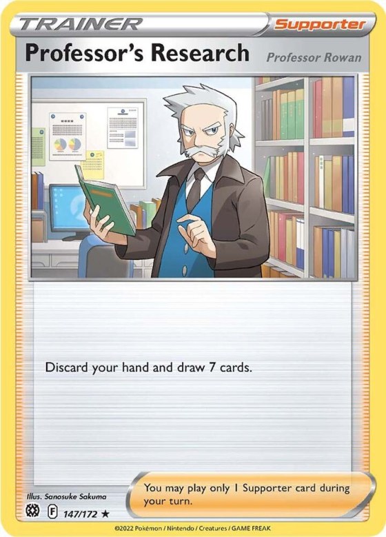 Professor's Research [Professor Rowan] - Reverse Holo