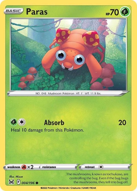 Paras - Reverse Holo