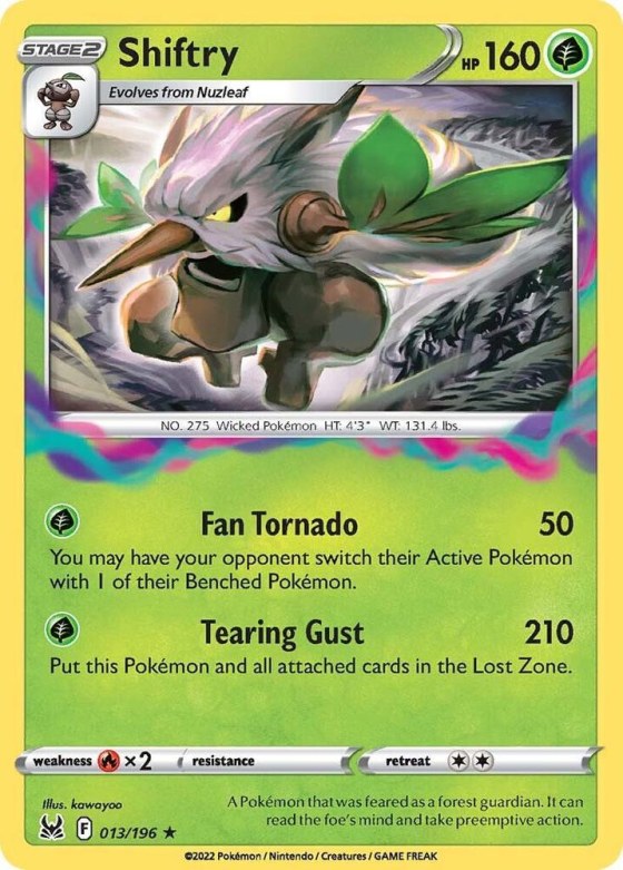 Shiftry - Holo