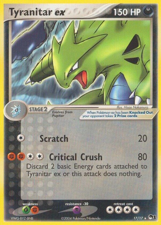 Tyranitar ex (Holo) - Holo