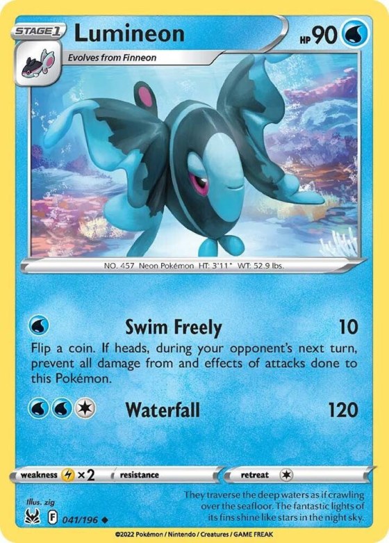 Lumineon - Reverse Holo