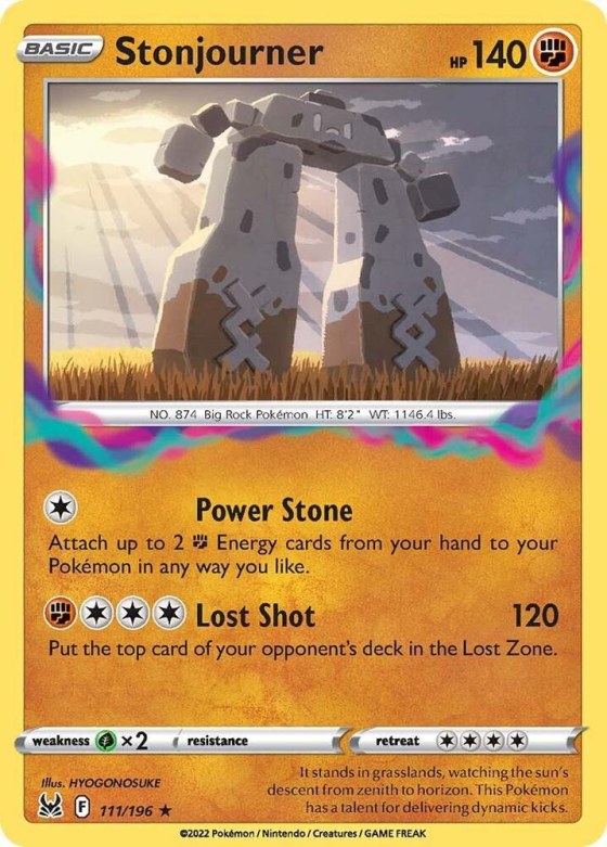 Stonjourner - Reverse Holo