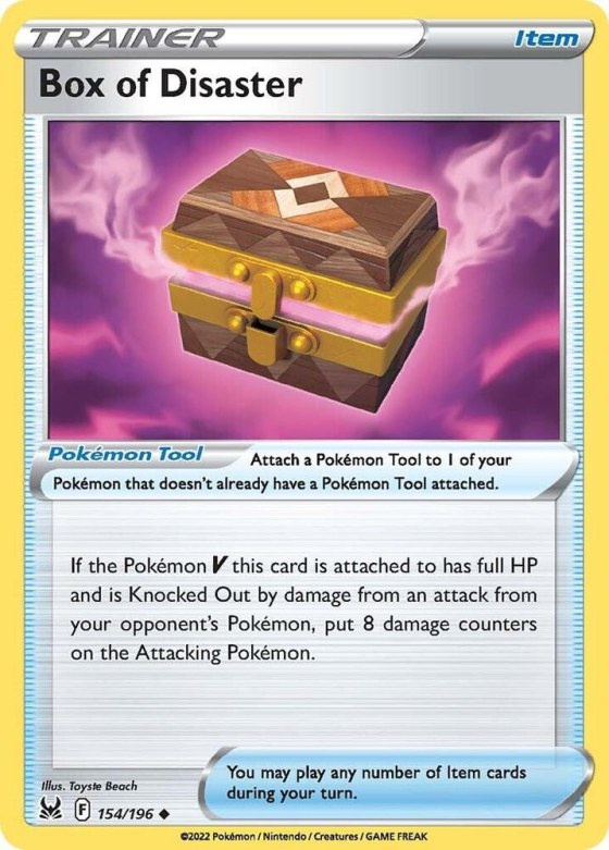 Box of Disaster - Reverse Holo