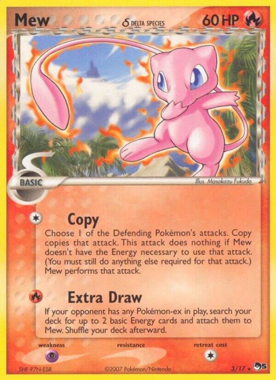 Mew (Delta Species) - Holo