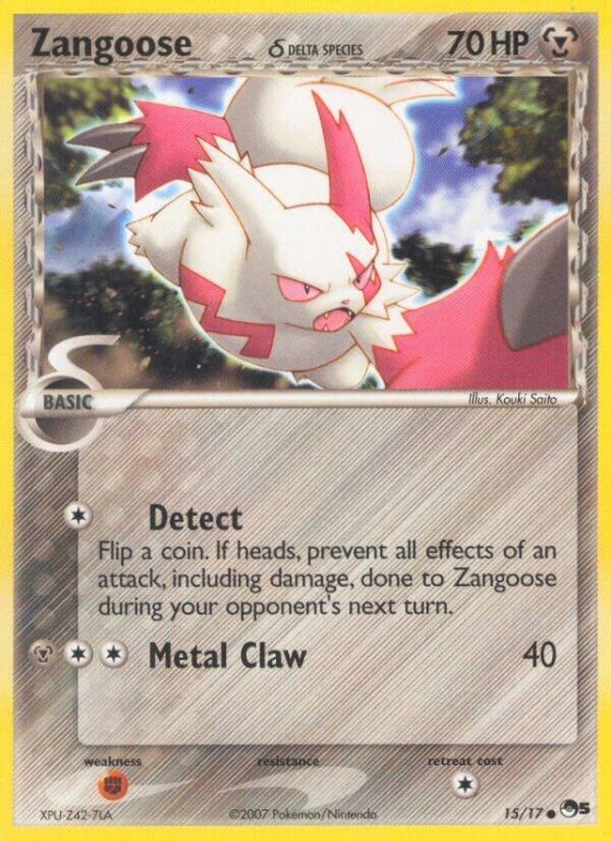 Zangoose (Delta Species) - Holo