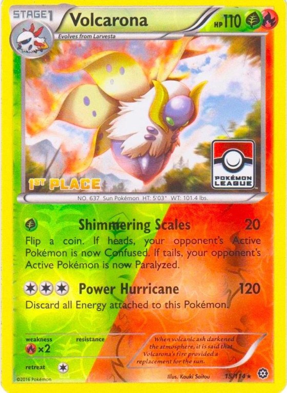 Volcarona - 4th Place
