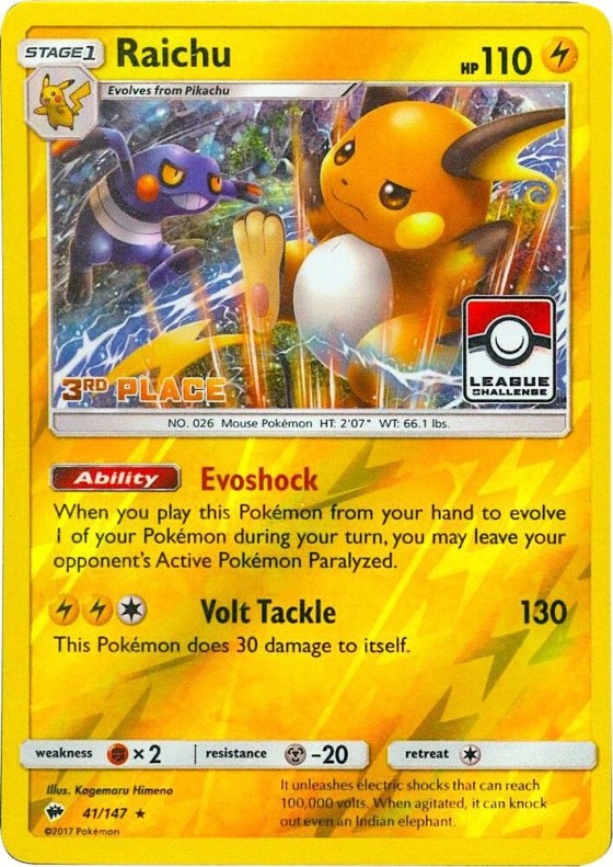 Raichu - 4th Place