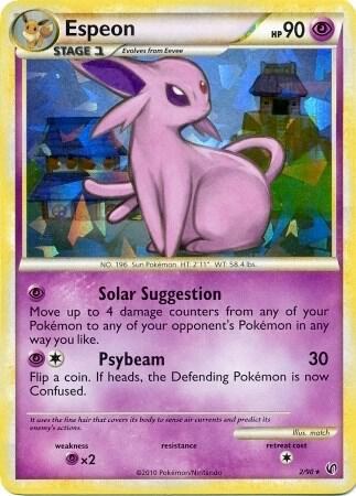 Espeon - Hgss Undaunted Cracked Ice Hol