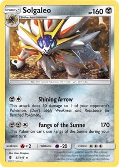 Solgaleo - Water Web Holo