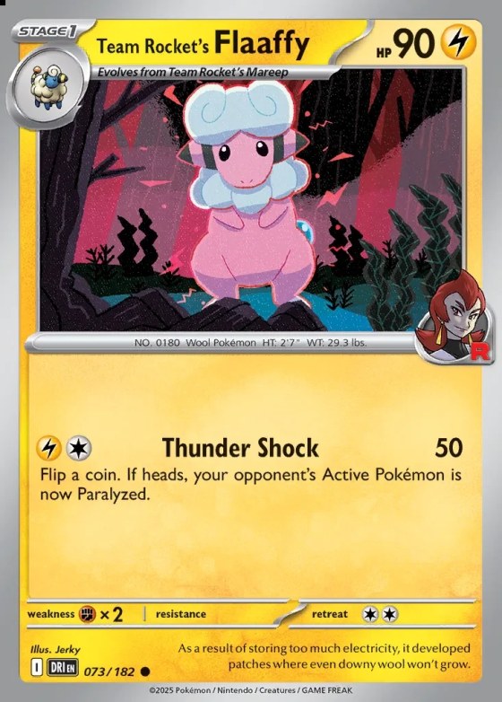 Team Rocket's Flaaffy
