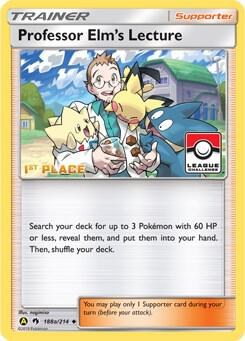 Professor Elm's Lecture - 4th Place