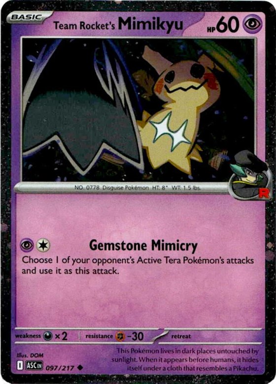 Team Rocket's Mimikyu