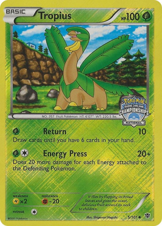 Tropius - Staff