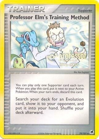 Professor Elm's Training Method