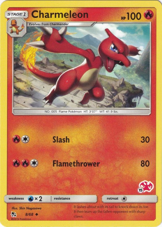 Charmeleon - 30 Charizard Stamped