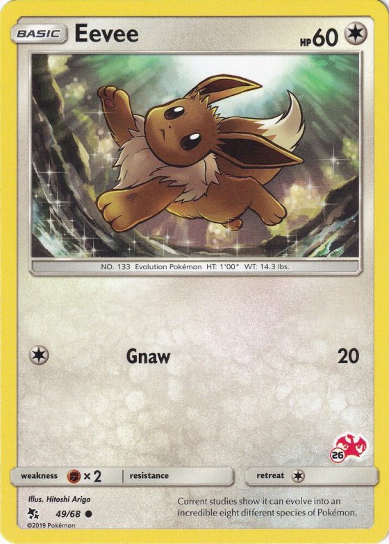 Eevee - Mewtwo Stamped