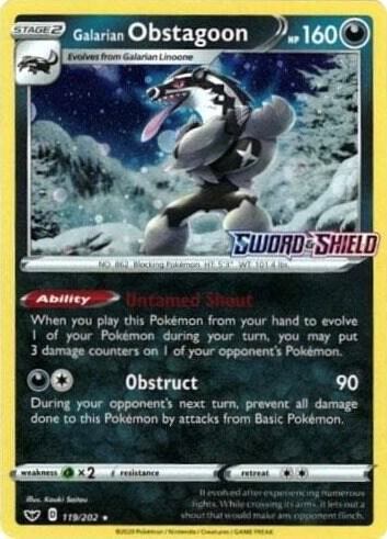 Galarian Obstagoon