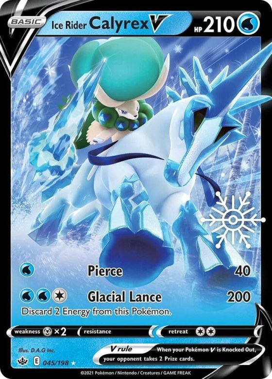 Ice Rider Calyrex V