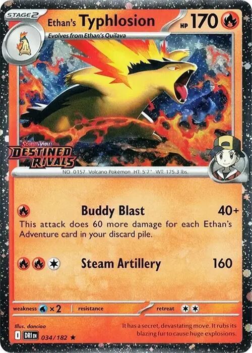 Ethan's Typhlosion - Holo