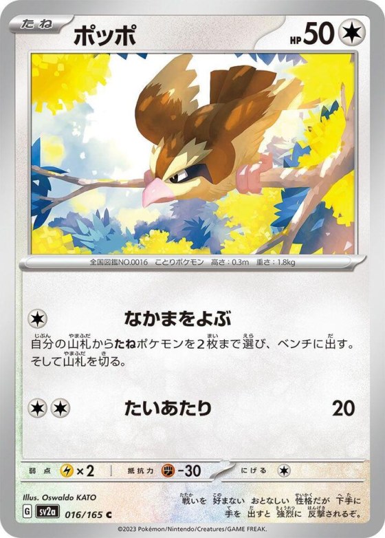 Pidgey - Master Ball Pattern