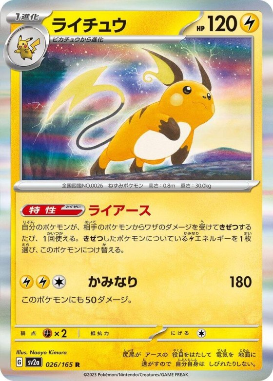 Raichu - Master Ball Pattern