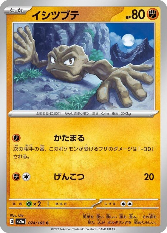 Geodude - Master Ball Pattern