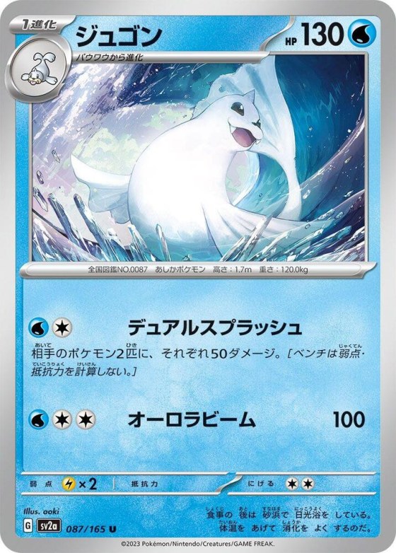 Dewgong - Master Ball Pattern