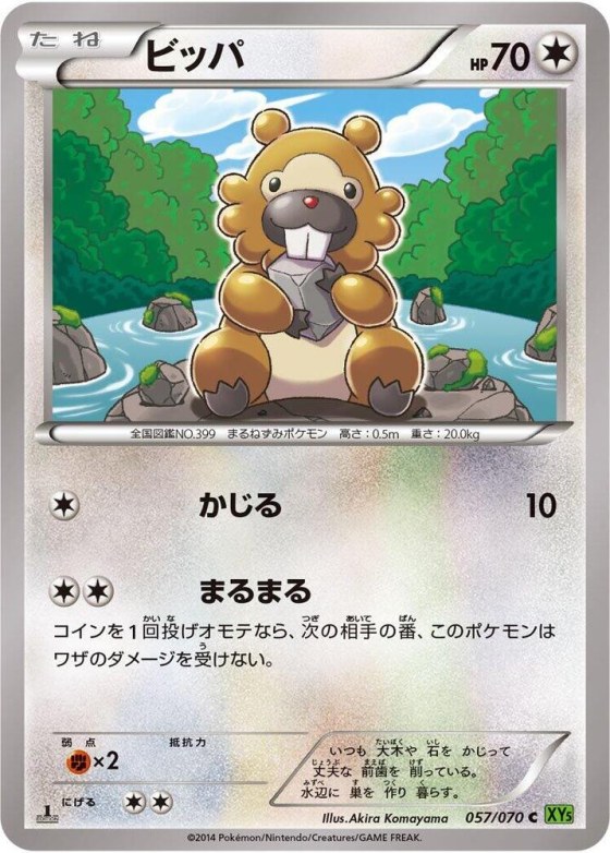 Bidoof - 1st Edition
