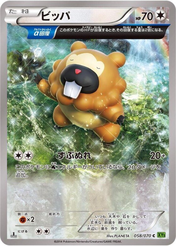 Bidoof - 1st Edition