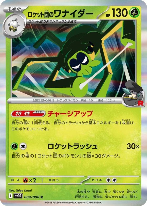 Team Rocket's Spidops