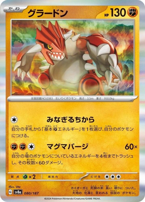 Groudon - Holo