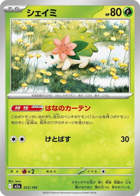 Shaymin - Energy Symbol Pattern